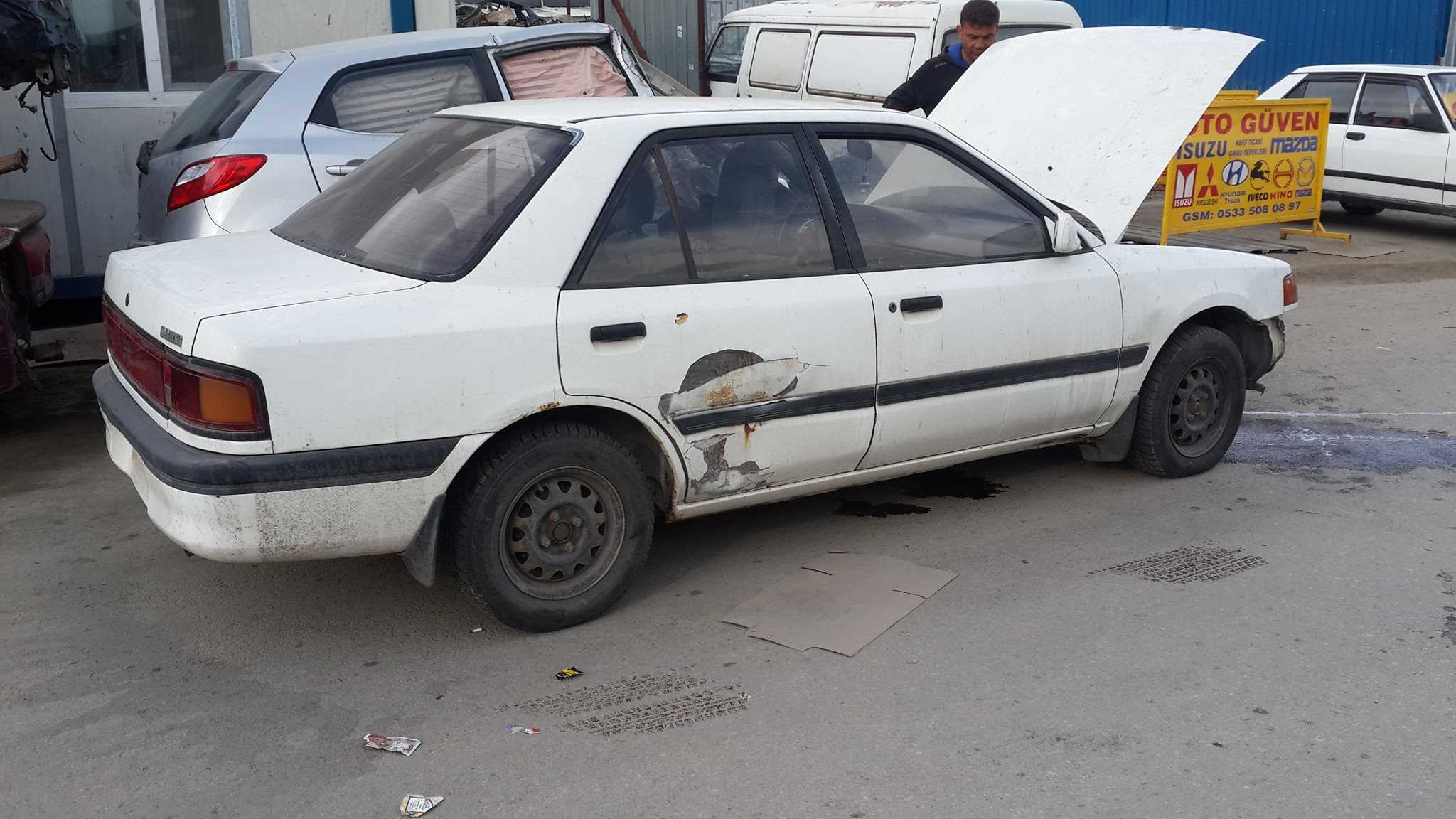 mazda 323 kaporta çamurluk ön şase taşıyıcı